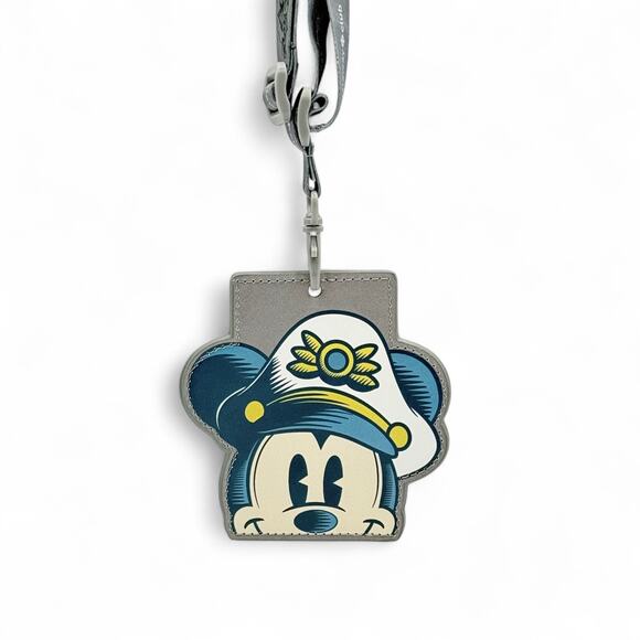 Disney Cruise Line 25th Anniversary Castaway Club Platinum Member Mickey Lanyard - Picture 5 of 7